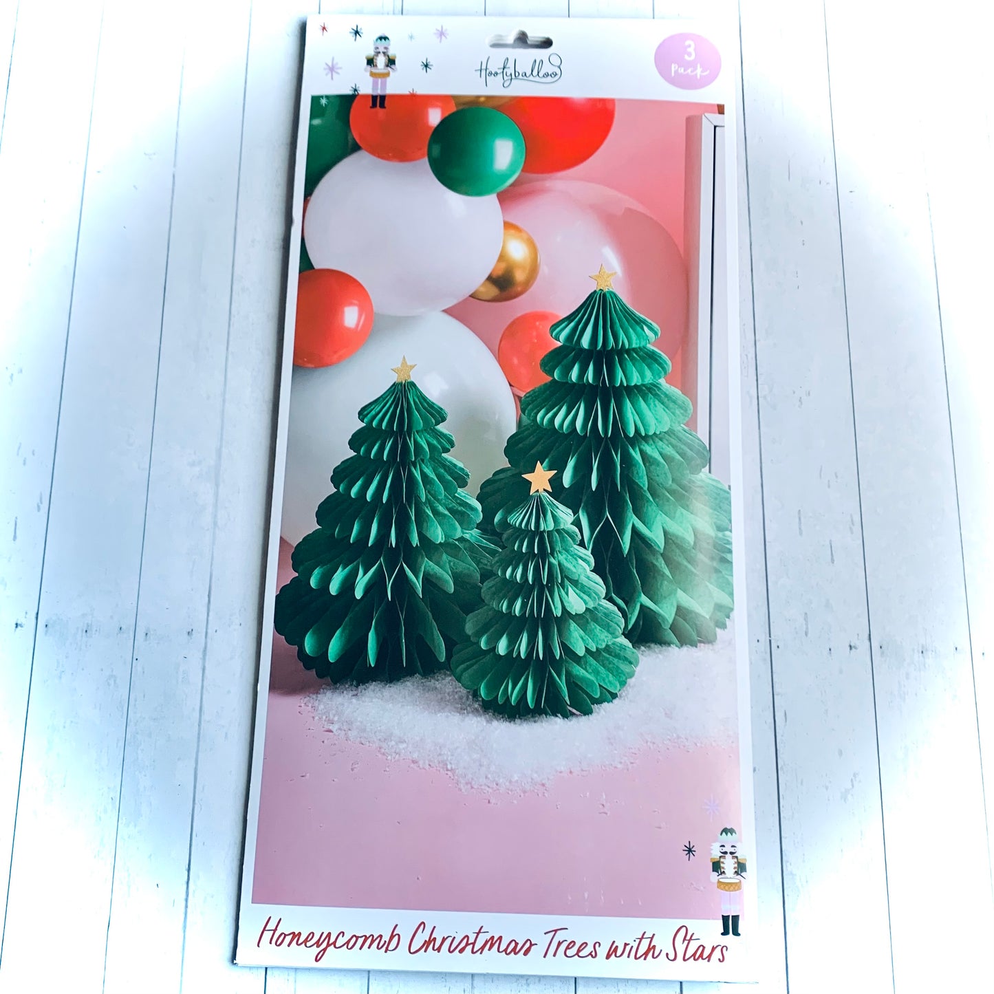 Pack of 3 Honeycomb Trees
