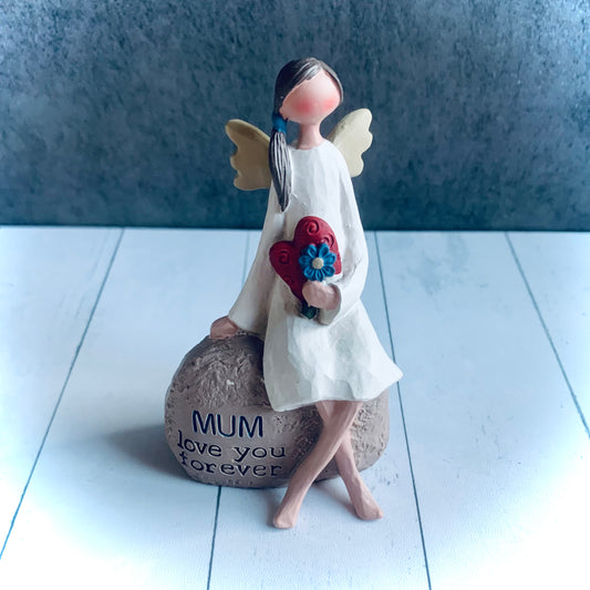 Love You Forever Mum Angel Figurine