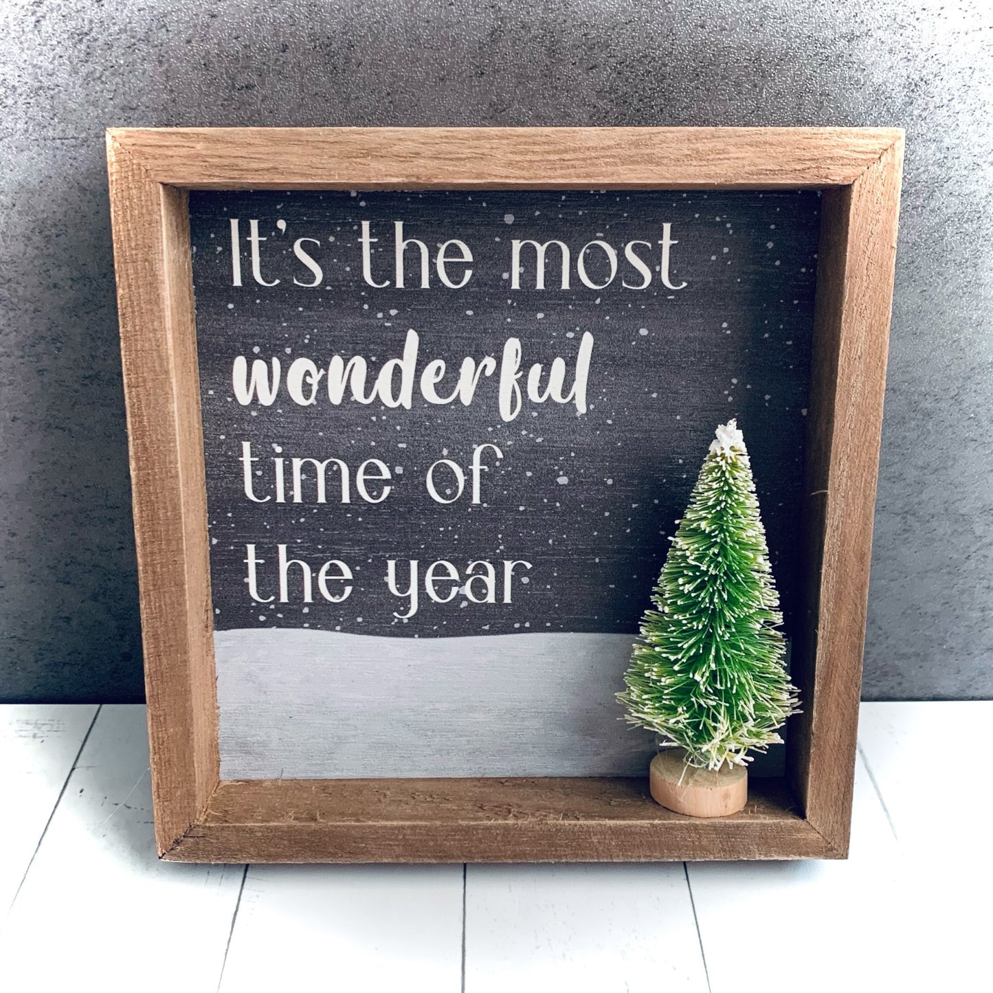 Christmas Tree Plaque