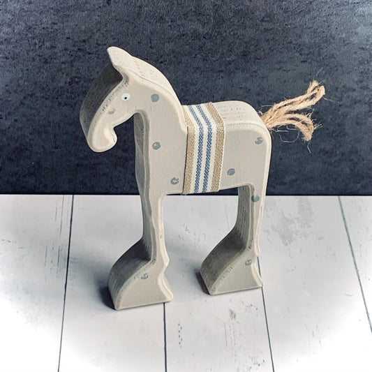 East Of India Bessie Wooden Horse