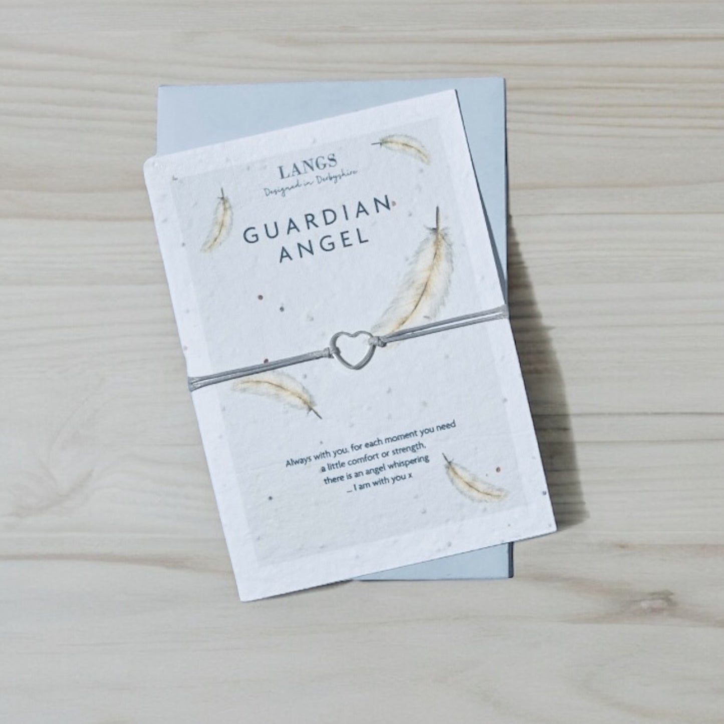 Guardian Angel Seed Card with Bracelet