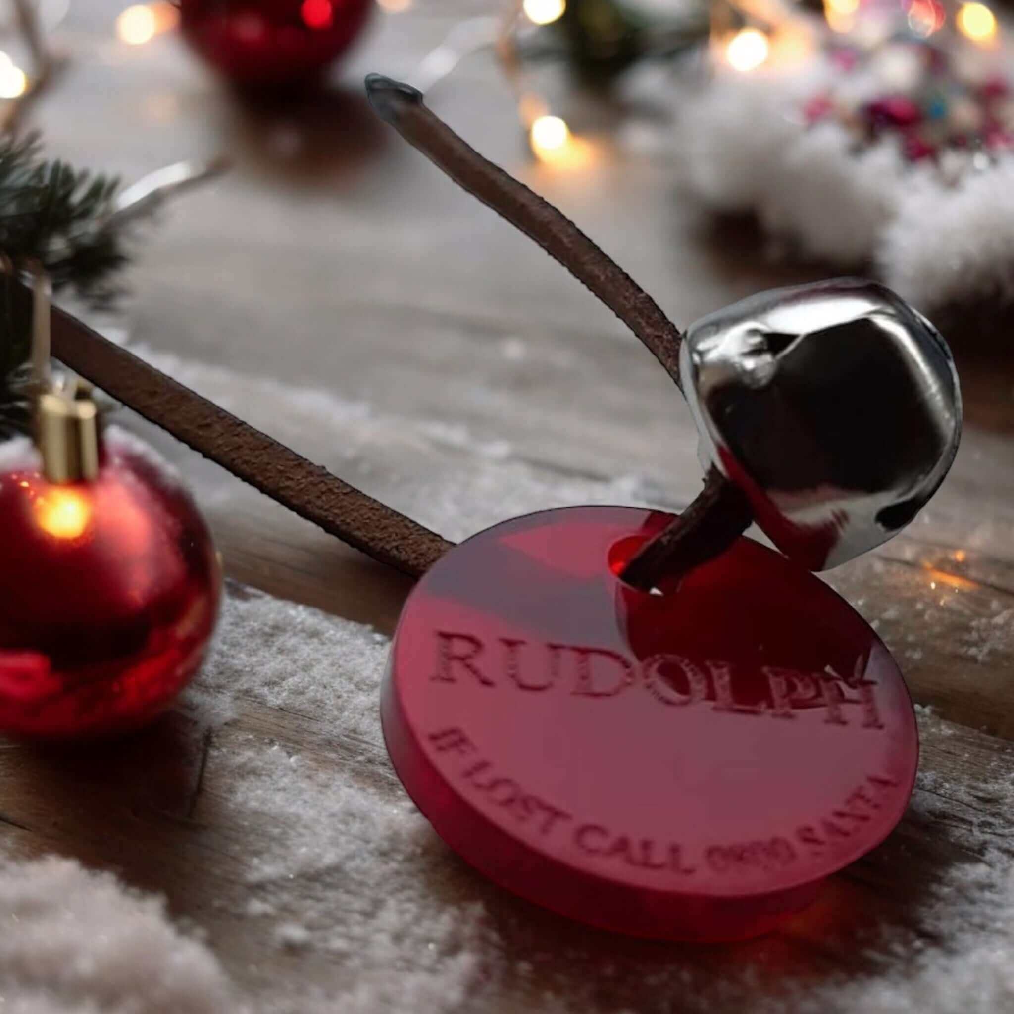 Rudolf's Lost Name Tag | Magical Christmas Keepsake – Wickerhearts