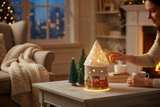 Christmas Train Led Lantern