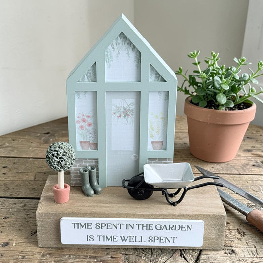 Time Spent in the Garden Ornament